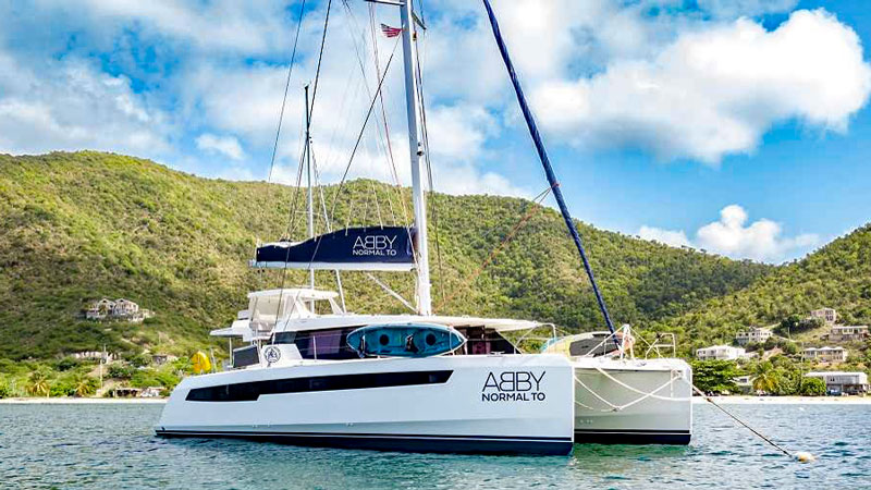 Yacht charter blog - Catamaran Abby Normal To