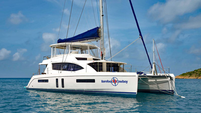 Yacht charter blog - Catamaran Barefoot Cowboy