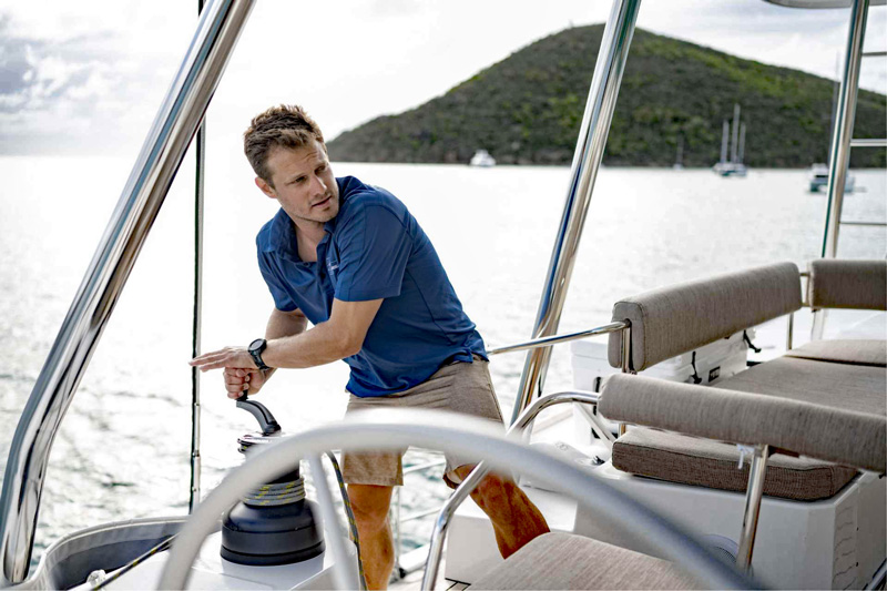 Yacht charter blog - catamaran hydrotherapy