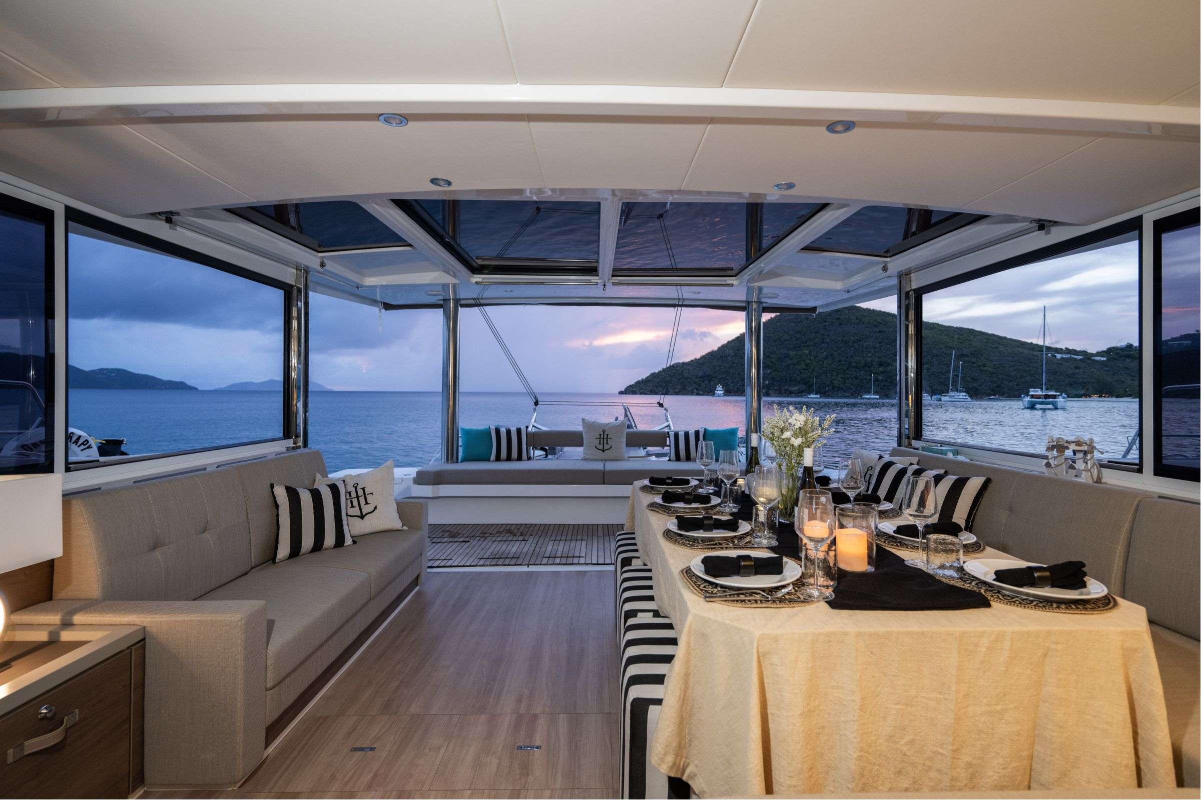 Yacht charter blog - catamaran hydrotherapy