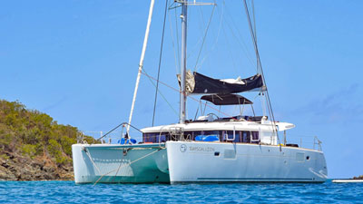 Yacht charter blog - Catamaran RAPSCALLION