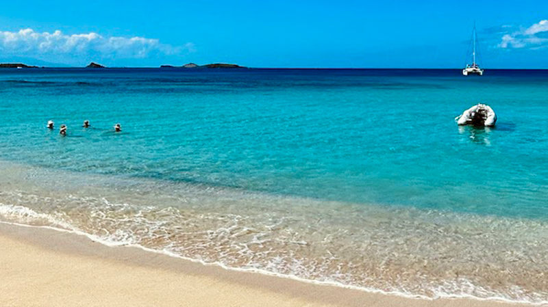 Yacht charter blog - Perfect Secret Beach Day