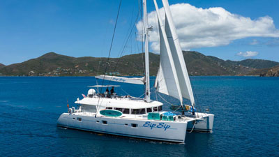 Yacht charter blog - Catamaran Sip Sip