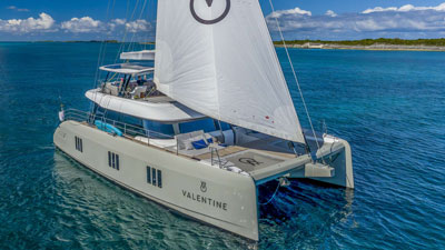 Yacht charter blog - Catamaran VALENTINE