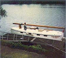 About Us - Loose Moose 2 moored on the French Canals