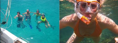 Exumas snorkelers