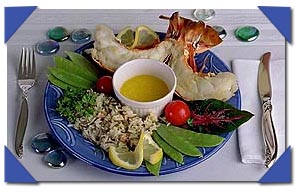 Recipes Entrees - Grilled Caribbean Lobster