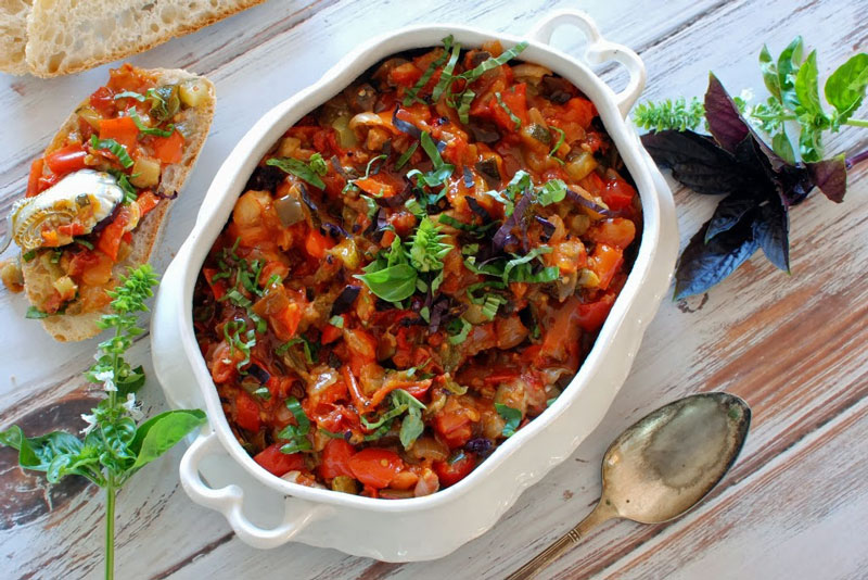 Recipes Entrees - Ratatouille Nicoise